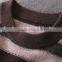 Colorful Striped Pattern Men's 100% Cashmere Sweater