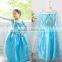 New Kid Girl Tulle Long Dress Costume Princess Snow Queen Cosplay Party Dresses SV005608#