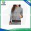 Grey Color Polyester Fabric Womens Outdoor Sports Wear Bomber Jacket Windbreaker Jacket
