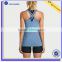 Factory Wholesale Custom Training Singlet Gym Vest Long Tank Tops For Women