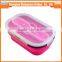 2017  china supplier hot sales good quality silicone bento lunch box