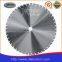 800mm wall saw blade with tapered U