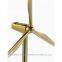 Die Cast Zinc Alloy Metal Decorative Wind Turbine Model