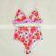 Fashion Top Girl Floral Print Body Padded Push Up Sexy Bikini