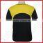 black yellow raglan sleeve 100 poliestere t shirt sports