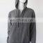 100% Pure Cashmere Women's Grey Hoodie Zipper Cardigan Sweater