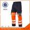 Mens Polyester/Cotton Oil resistant reflective tape Used workwear work pants