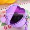 Non-toxic Waterproof Silicone Material Zipper Top Coins and Key Purse Baseball Hat Design