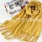 2015 Infinity tassel warp knitting long style scarf fashion winter warm pashmina