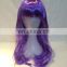 Cheap Purple Carnival / Party Synthetic Hair Wig