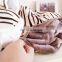 Two-in-one keep warm tiger shape plush blankets