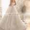 Strapless Finely Ruched royal trains beautiful Wedding Gown