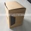 Hot sale in USA nice design flat pack brown color box printing