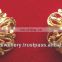 Gold plated designer stud earrings manufacturer supplier