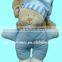 High quality environmental bear tongue sound squeeze toy for baby sleeping