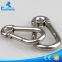 Stainless steel snap hook with ring