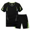 latest sports updates tee t shirts and shorts in drop shipping low MOQ to 1 piece