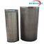 SS Wedge Wire Filtration Tube для пищевой промышленности напитков