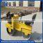 Double drum walking behind self-propelled vibratory road roller with high-performance lubricants bearing