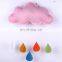 Colorful Felt Cloud Shape hanging with customize size