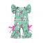 Floral  cactus pattern printing Romper Baby Knitted Romper One Piece Jumpsuit wholesale price