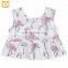 Little Girls Posh Flower Sleeveless Tops+ Pants Bathing Suits Two Piece Baby Girl Swimwear Swimsuit