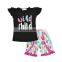 Baseball shorts kids remake boutique outfit