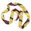 2020 new arrivals summer women casual and classy scarf shape bottom zip up africa print dress manufacturer