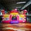 Indoor Pink Candy theme Inflatable Kids amusement park rides for party