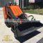 China garden machinery diesel skidsteer loader excavator joystick