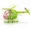 construction DIY educational wooden helicopter model toys