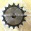 24A10T Blacken Treatment Harden Tooth C45 Steel Large Platewheels Roller Chain Sprocket
