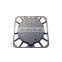 Jordan EN124 C250 waterproof ductile cast iron di square manhole cover 700x700