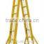 FRP insulated ladder,Household safety double step multi-purpose frp ladder