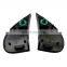 2PCS Left and Right Mirror Body Fender Molding Applique For Dodge Journey 2009-2019 5178151AD,5178150AD