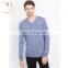 Men's Long Sleeve Solid Color V-neck Classic Sweater Pullover