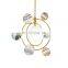 Nordic Planet Creative Chandelier LED Indoor Glass Pendant Light Children's Room Chandelier