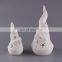 unpainted white Santa Claus ceramic Christmas decoration ornament