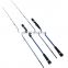 High carbon cheap saltwater portable1.35M-1.8M Solid Ultralight Casting Steel Baitcasting jigging pole Fishing Rods