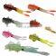 Discount price PVC material UV  luminous 3D eyes Octopus squid jigging lure Trolling Sea Fish bait