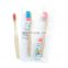 Cheap Biodegradable Bamboo 100% Organic Charcoal Bristles Toothbrush Eco Friendly Bamboo Toothbrush