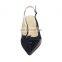 Women low heel fancy design pointed toe with ankle strap sandals dress shoes other colors are available
