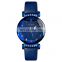 China Factory Price SKMEI 9188 Genuine Leather Strap Watch Quartz Women Wristwatch