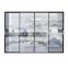 Aluminum alloy bedroom wardrobe kitchen narrow frame sliding door design