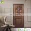 Main door wood carving design solid wood door with handle