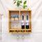 Wooden Wine Wall-Mounted Retro for Restaurant