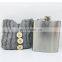 Pocket Custom Logo Blanks Gift Box Groomsmen Stainless Steel Sublimation Girls Trip Flasks Liquor Hip