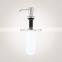 Customization  hotel shower and shampoo 350ml liquid soap gold nozzle dispenser For Bath Gel