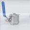 High Pressure Carbon Steel Stainless Steel 2 Way Ball Valve With Handle