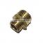 OEM Machined Brass Hardware / brass pipe parts manufactured in China